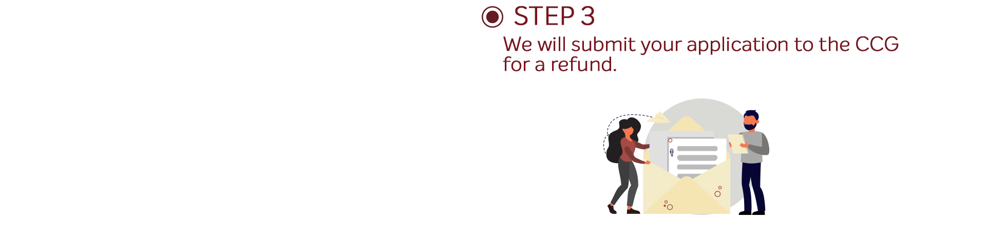 A man and a woman are standing next to each other holding a piece of paper.